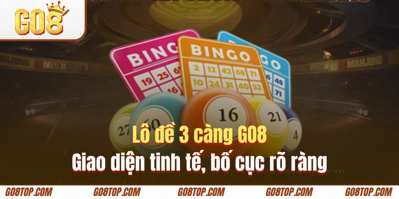 Giao diện trang rõ rệt dễ thao tác