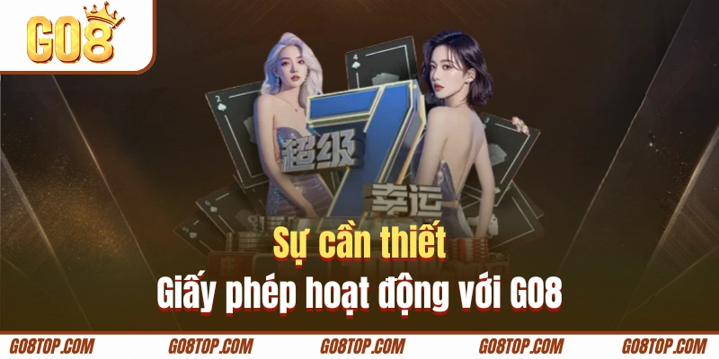 Vai trò quan trọng giấy phép hoạt động GO8 được cấp