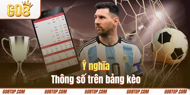 Ý nghĩa các thông số cược chấp trên bảng tỷ lệ