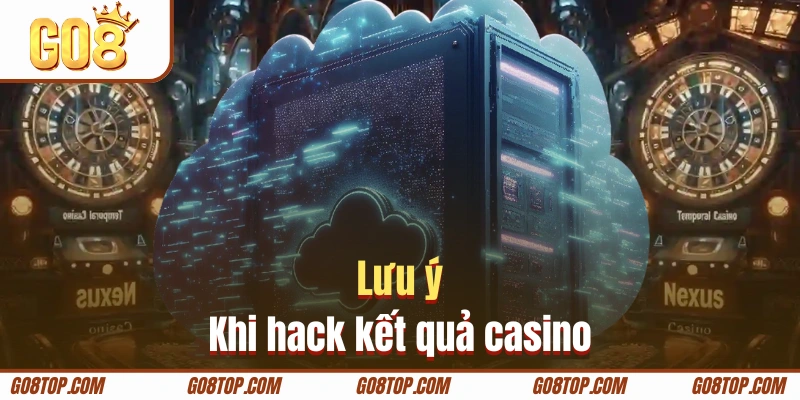 Chú ý khi sử dụng tool hack